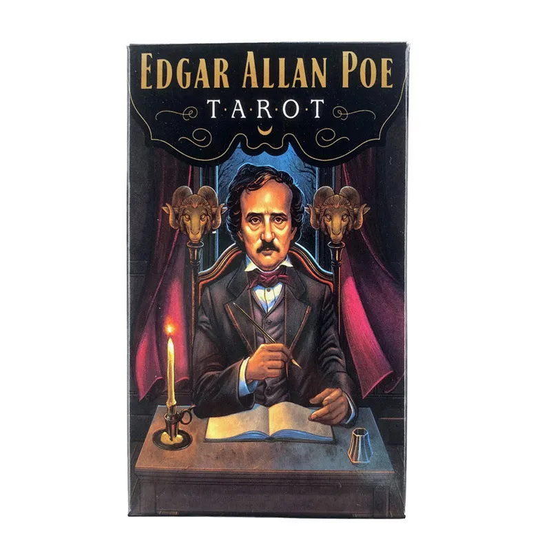 Nuova carta da gioco Edgar Allan Poe Tarot Edgar Allan Poe Tarot