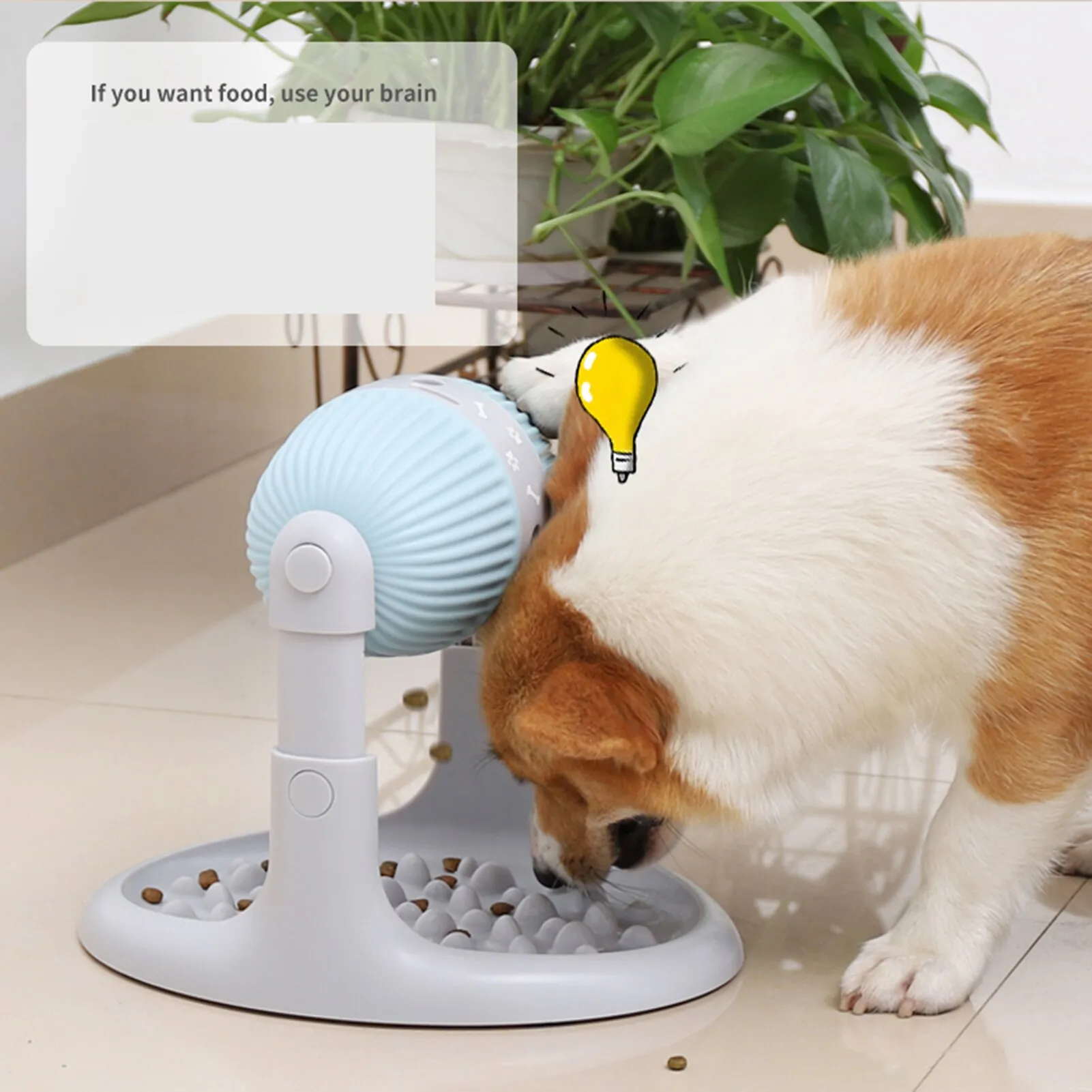 pet anguria palla giocattolo cane giocattolo IQ palla che rimbalza interattiva Slow Feeder che perde i denti a sfera giocattoli per la pulizia Dispen