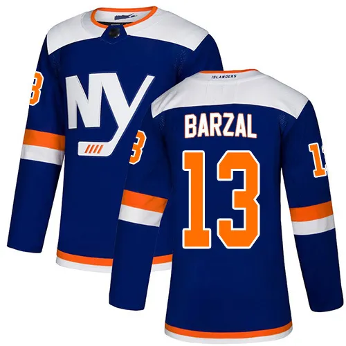 Maglia New York Islanders Mathew Barzal #13 Royal Blue Authentic da uomo