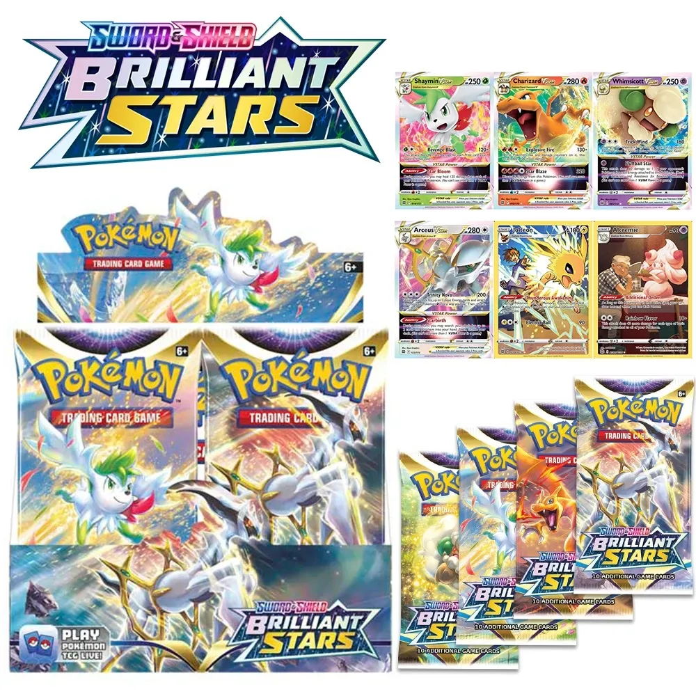 Pokemon: Spada e Scudo Brilliant Stars 36 Conteggio Booster Box