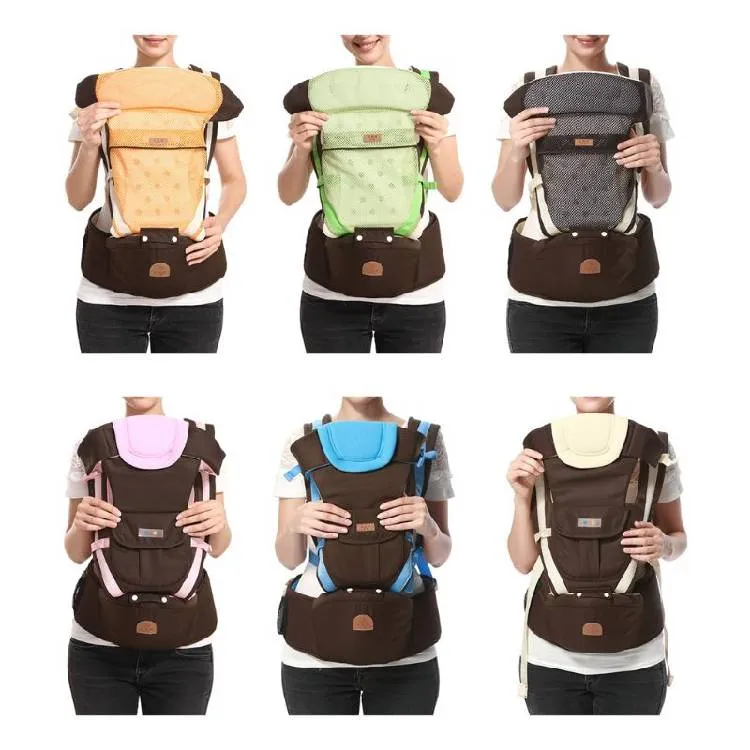 Cintura singola/doppia tracolla in vita sgabello multifunzione per bambini neonato cintura cuscino per bambini