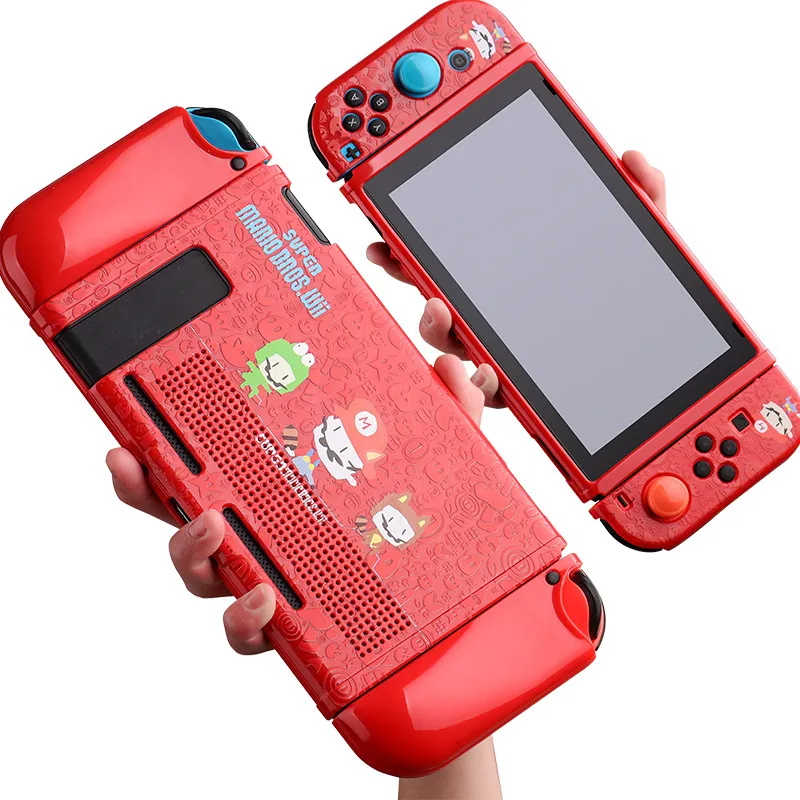 Guscio protettivo in TPU verniciato con guscio in silicone per Nintendo switch. Accessori per console di gioco NS