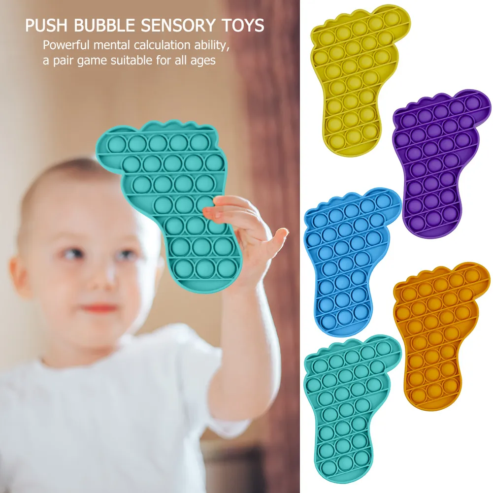 New Push Bubble Fidget Antistress Toys Adult Kids Pop Fidget It Sensory Toy Autismo Special Needs Sollievo dallo stress