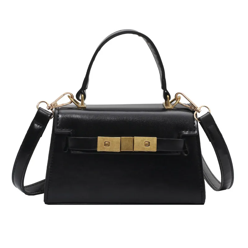 Contatore nuova borsa moda donna One Shoulder Messenger Bag texture retrò piccola borsa quadrata portatile