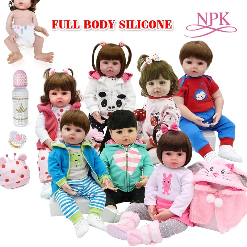 Giocattolo Giocattolo per il bagno a prova di acqua in silicone per tutto il corpo popolare bambole del bambino rinato bebe bambola reborn regalo rea