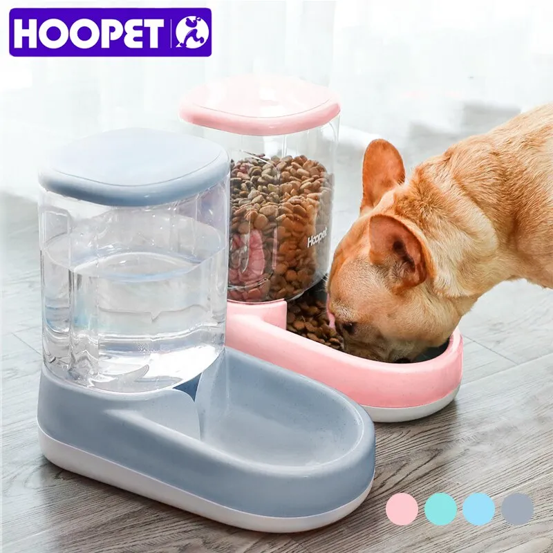 HOOPET Alimentatore Automatico per Animali Domestici per Animali Domestici per Ciotola per Alimentazione Acqua Dispenser di Grande Capacità