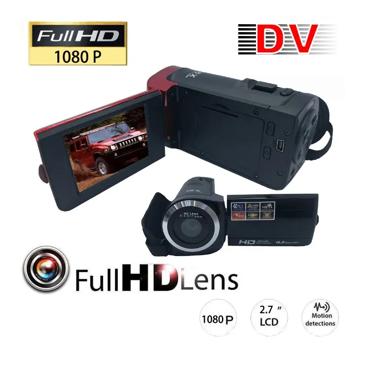 16 milioni 2.4 inch Fotocamera professionale non toccare lo schermo Videocamera HDR