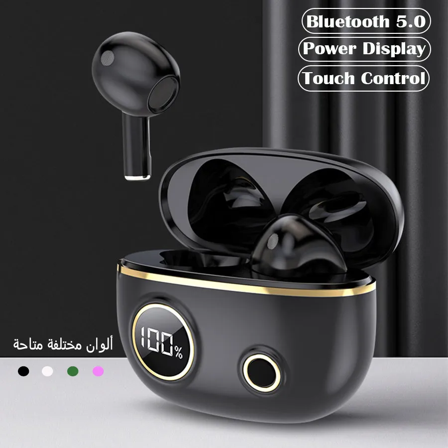 Cuffie da gioco Bassa Latenza MD158 TWS Bluetooth Cuffia rumore cancellazione del rumore Gang Auricolari auricolari senza fili con crofoni