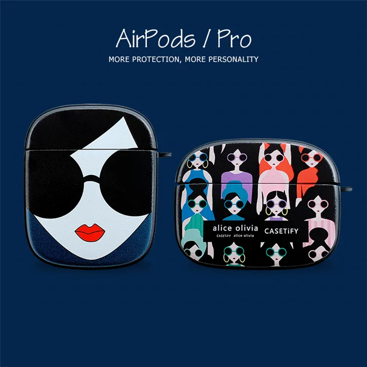 Occhiali da sole ragazza adatti per Apple airpods cover protettiva wireless bluetooth box airpodspro 2 generazione 3 auricolari airpods pro cover aur