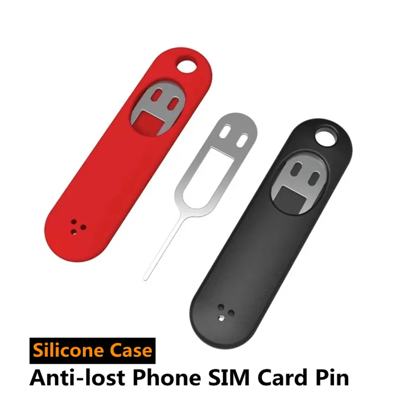 Divertente pin della carta anti-perso per IPhone X XS XR Max 8 Xiaomi Samsung Vassoio di rimozione della carta SIM universale per aprire lo strumento