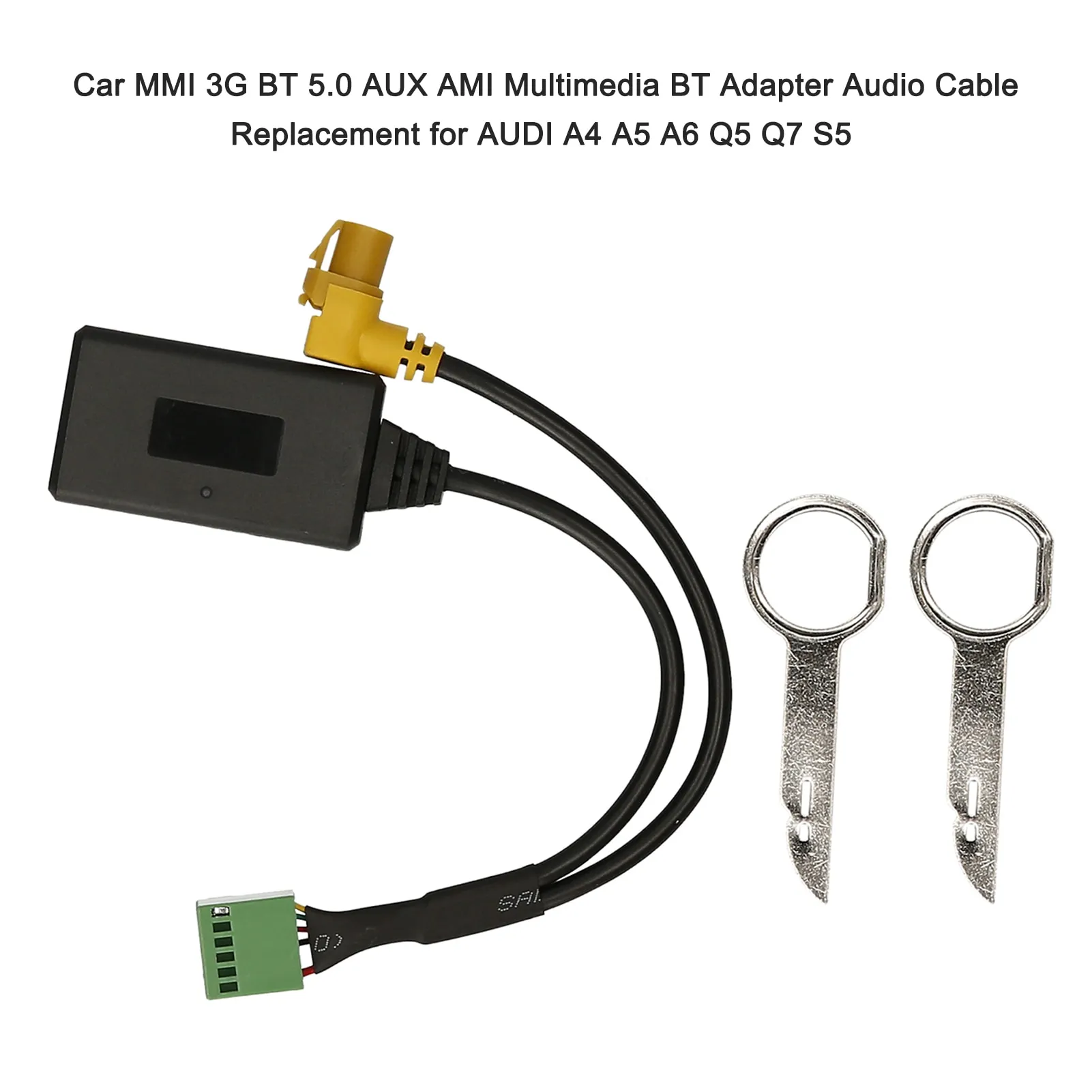 Auto MMI 3G BT 5.0 AUX AMI Multimedia BT Adattatore Cavo Audio di Ricambio per A4 A5 A6 Q5 Q7 S5