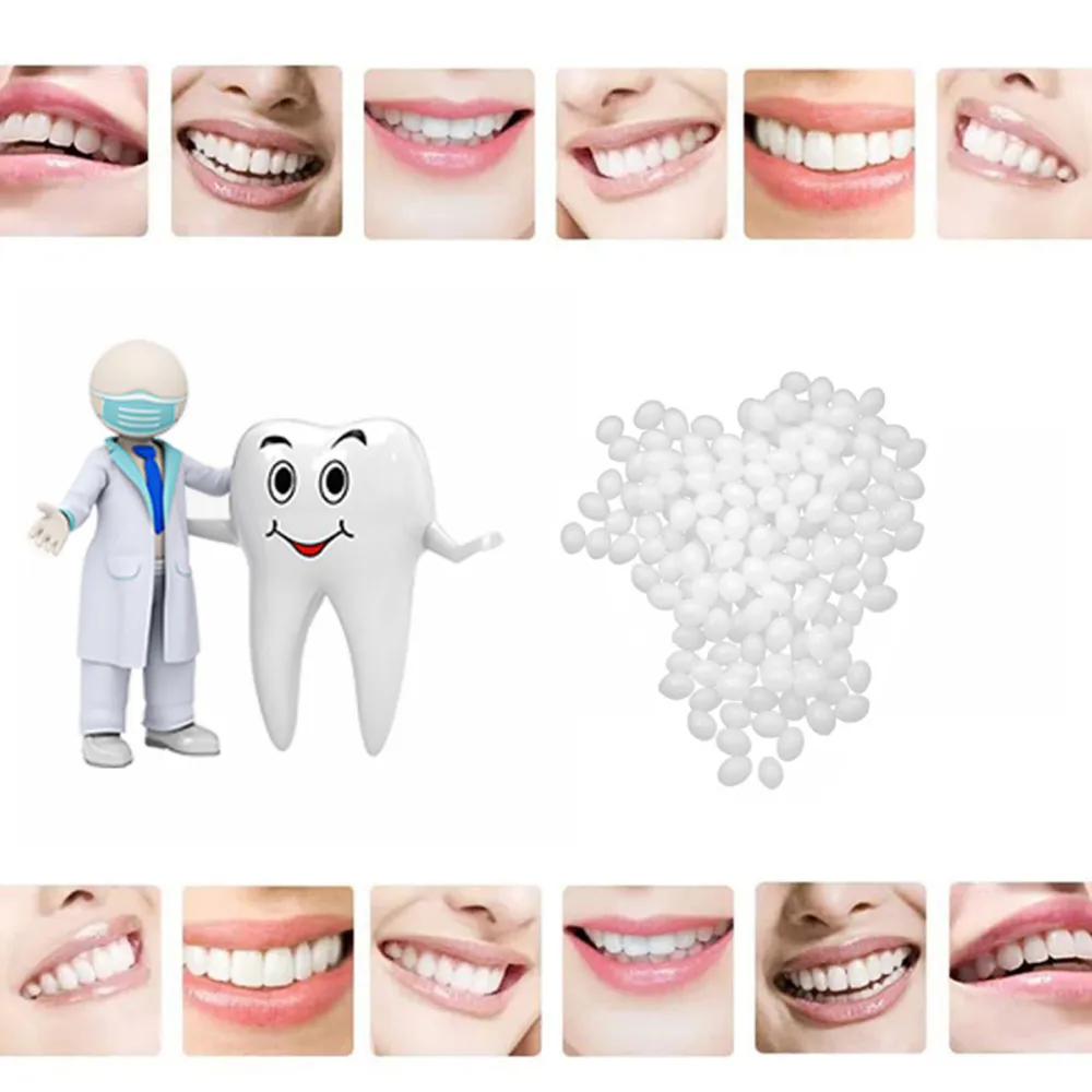 FalseTeeth Solid Colla Set di Riparazione Temporanea Dei Denti Protesi Adesiva Denti Dentista Denti Gap Falseteeth Solid Colla