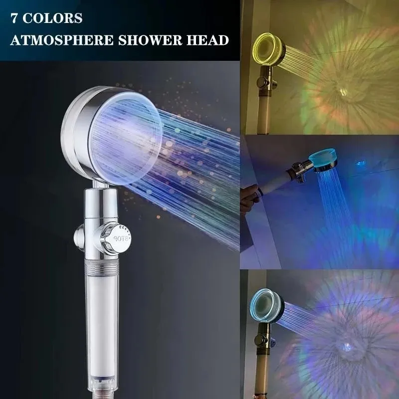 Piccolo soffione doccia turbo soffione doccia filtro doccia turbo doccia acceleratore a 360 gradi doccia a pioggia ad alta pressione con ugello spray