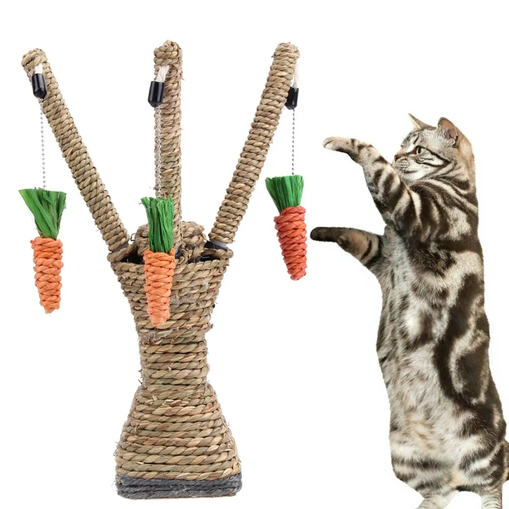 Carota Pet Gatto Giocattolo Gatto Gattino Arrampicata Cornice Decorazione Ravanello Interattivo Albero Torre Scaffale Tiragraffi Pet Gatto Giocattolo