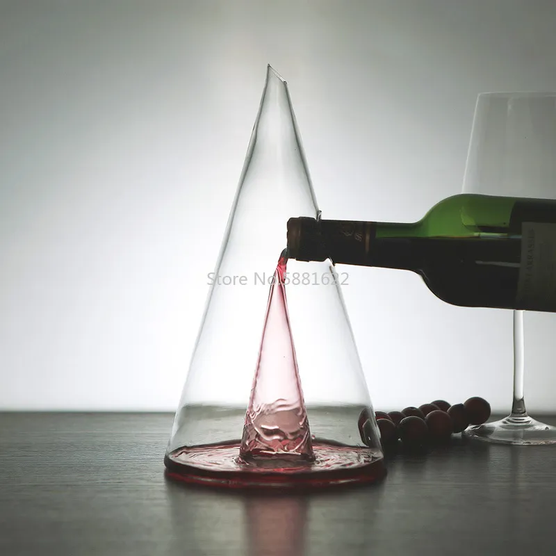 350/750 ml Piramide Cascata Strumenti Glass Waken Brandy White Wink Bar Champagne Water Cup Gift