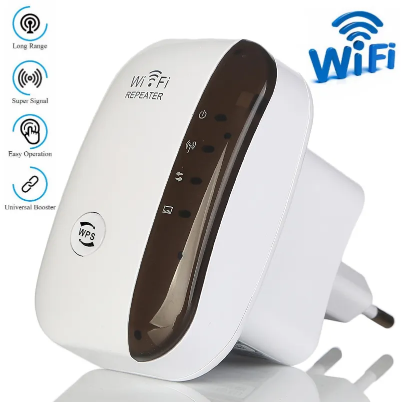 Wireless Wifi Repeater Wifi Range Extender Router Amplificatore di segnale Wi-Fi 300Mbps WiFi Booster 2.4G Wi Fi Ultraboost Access Point