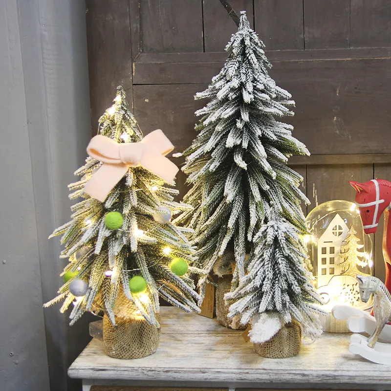 Stile nordico albero di Natale Natale Decorazioni Decorazione del desktop mini