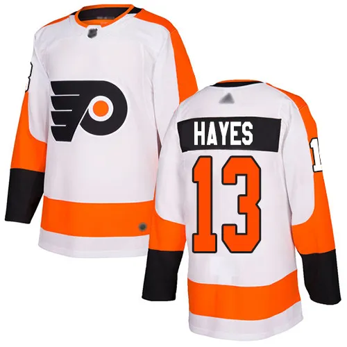 Maglia Philadelphia Flyers Kevin Hayes #13 bianca Authentic Away da uomo