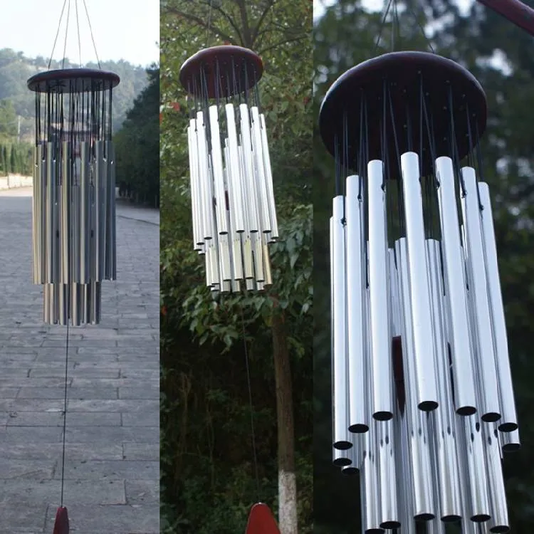 New Hot Wind Chimes Outdoor Large Deep Tone Hanging Ornament Garden Home Mobiles Windchime USJ99