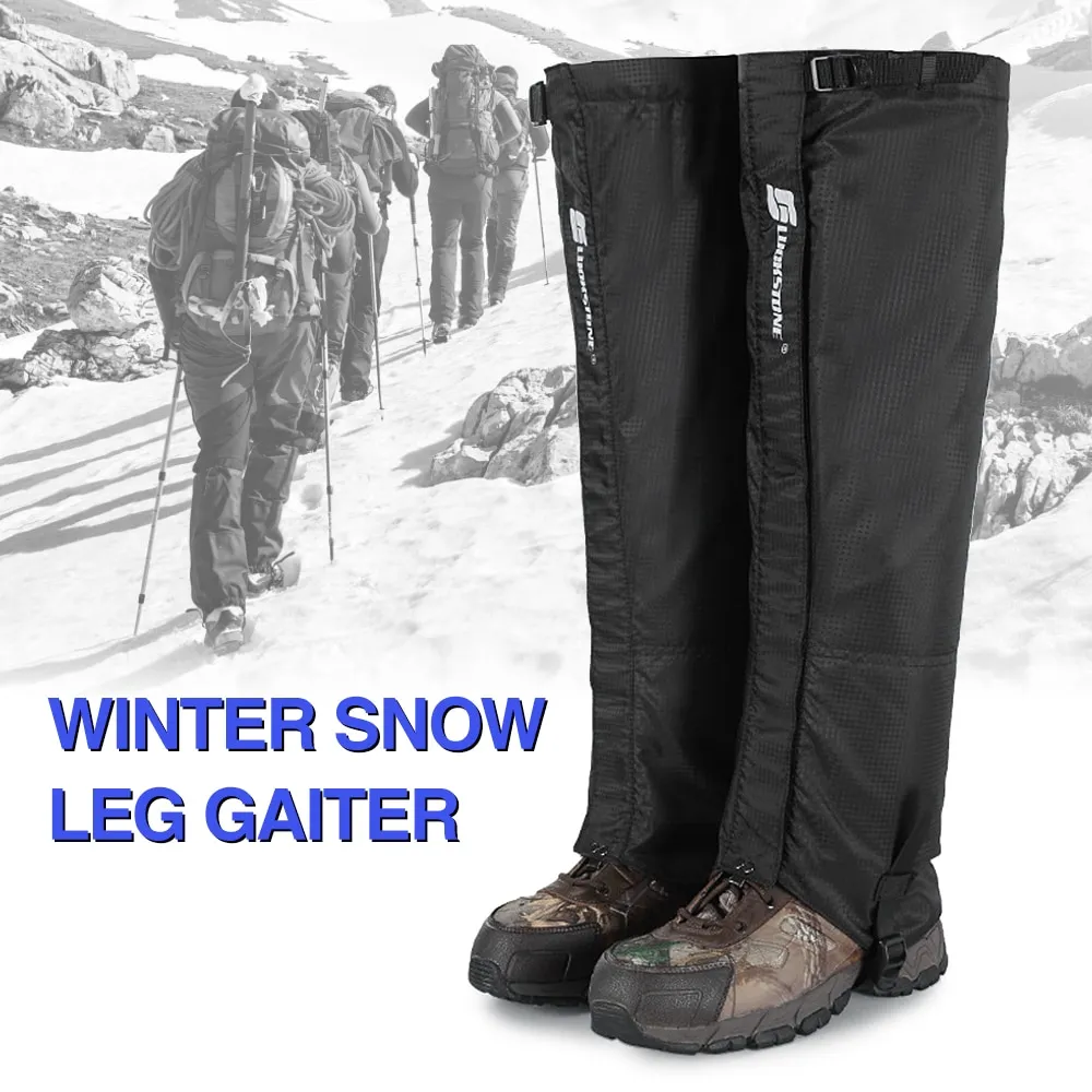 Ghette per lo sci da neve all'aperto Protezione per le gambe Protezione termica per le gambe resistente all'acqua Copertura per la protezione delle g