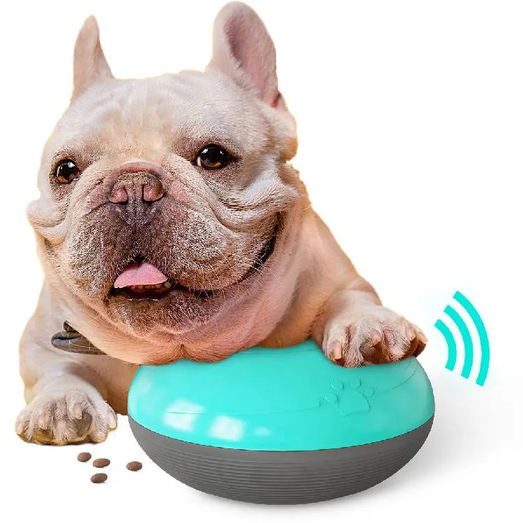 Giocattolo per cani Non tossico Chew Premendo Suoni possono fuoriuscire cibo Dischi volanti Doggy Giocattoli interattivi Giochi Masticare Training To