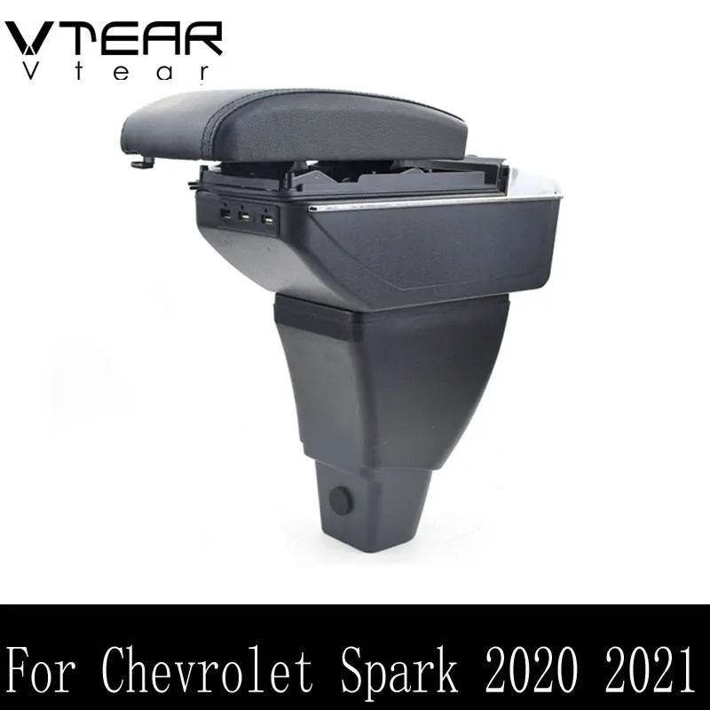 Vtear Per Chevrolet Spark 2020 2021 Scatola bracciolo per auto