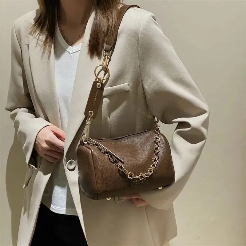 Premium Niche Women's Zipper Factory Self-Marketing Car Suture Women's New 2022 Boston Bag Borse da donna