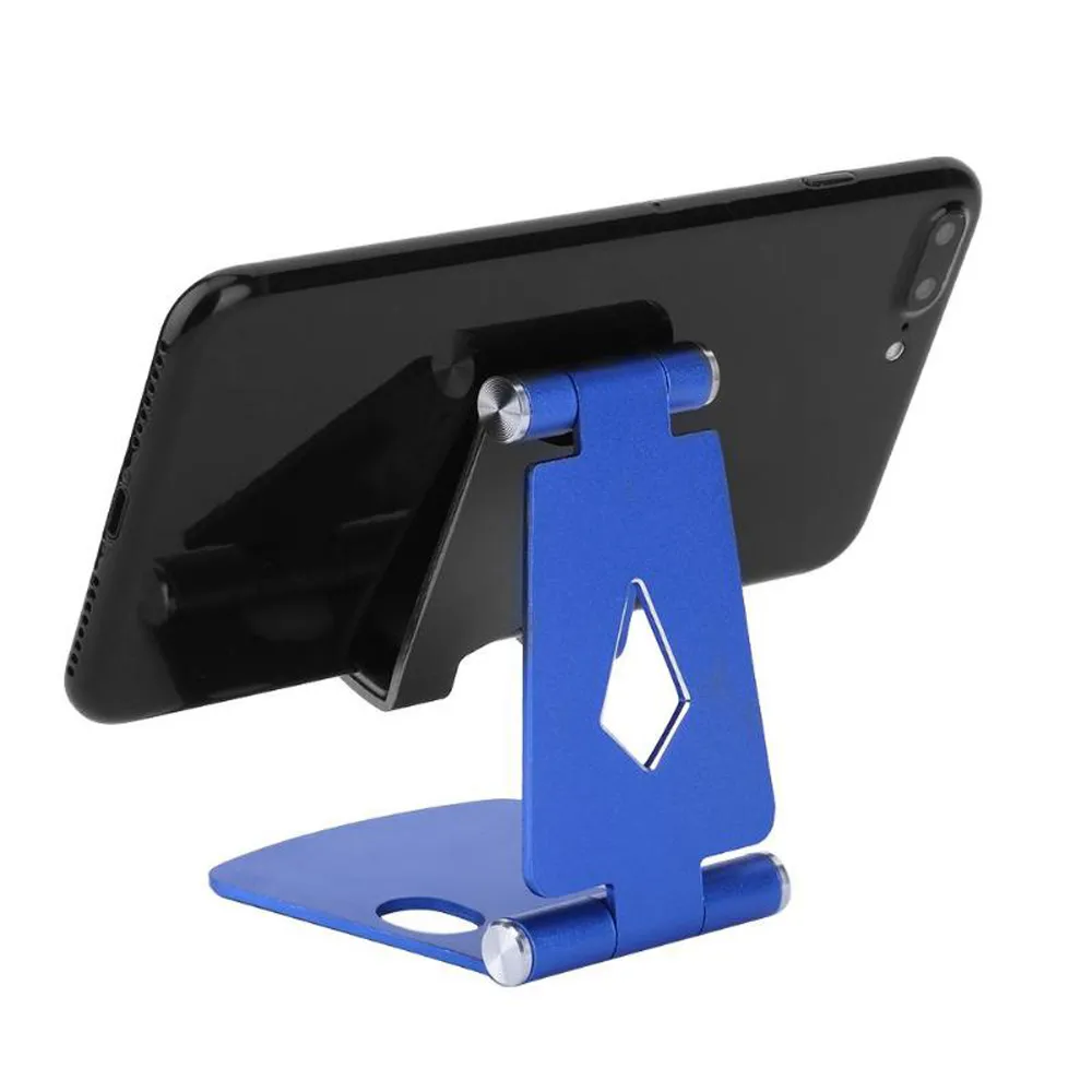 Supporto per telefono cellulare pieghevole Supporto per staffa per tablet da tavolo in metallo in lega di alluminio per 11 Pro XS Max X 7