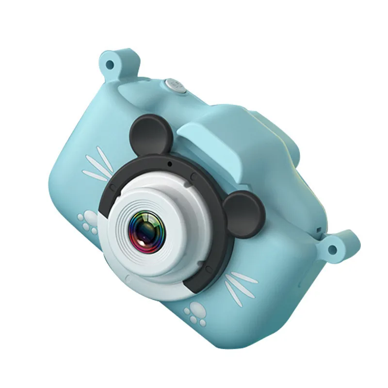 Nuova fotocamera per bambini ad alta definizione X6s giocattolo per cartoni animati portatile anteriore e posteriore con doppia fotocamera per uomini