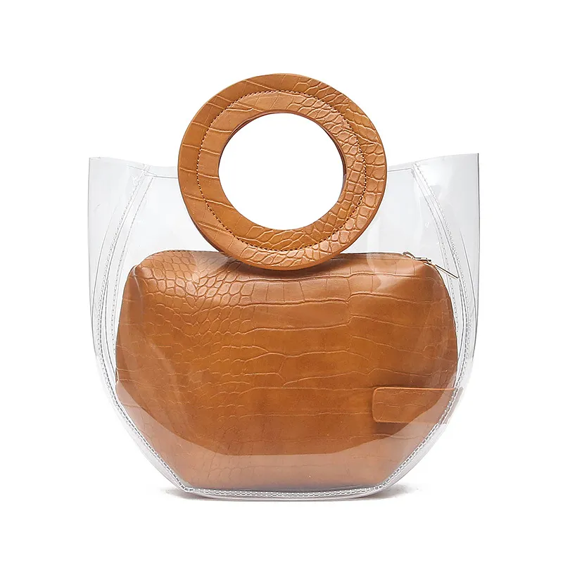 lustrino ovale borsetta Animal Altro Tasca per cellulare Tasca per documenti cerniera Incontri Casuale Borsa di gelatina Creativo Conciso Moda occide