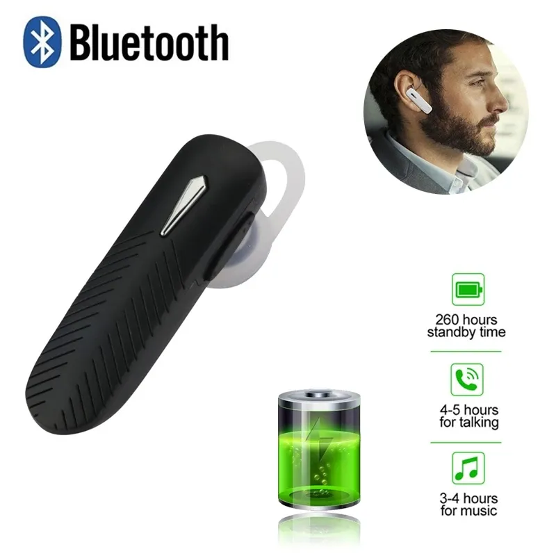 Auricolare Bluetooth M163 business auricolare wireless auricolare sportivo con microfono per Apple/Android/Samsung/Xiaomi