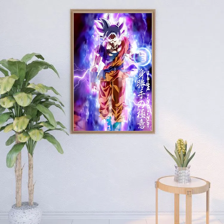 One Piece Anime Ultra Istinto Goku Poster Immagini Tela HD Wall Art Home Decor Dipinti Decorazione soggiorno No Framed