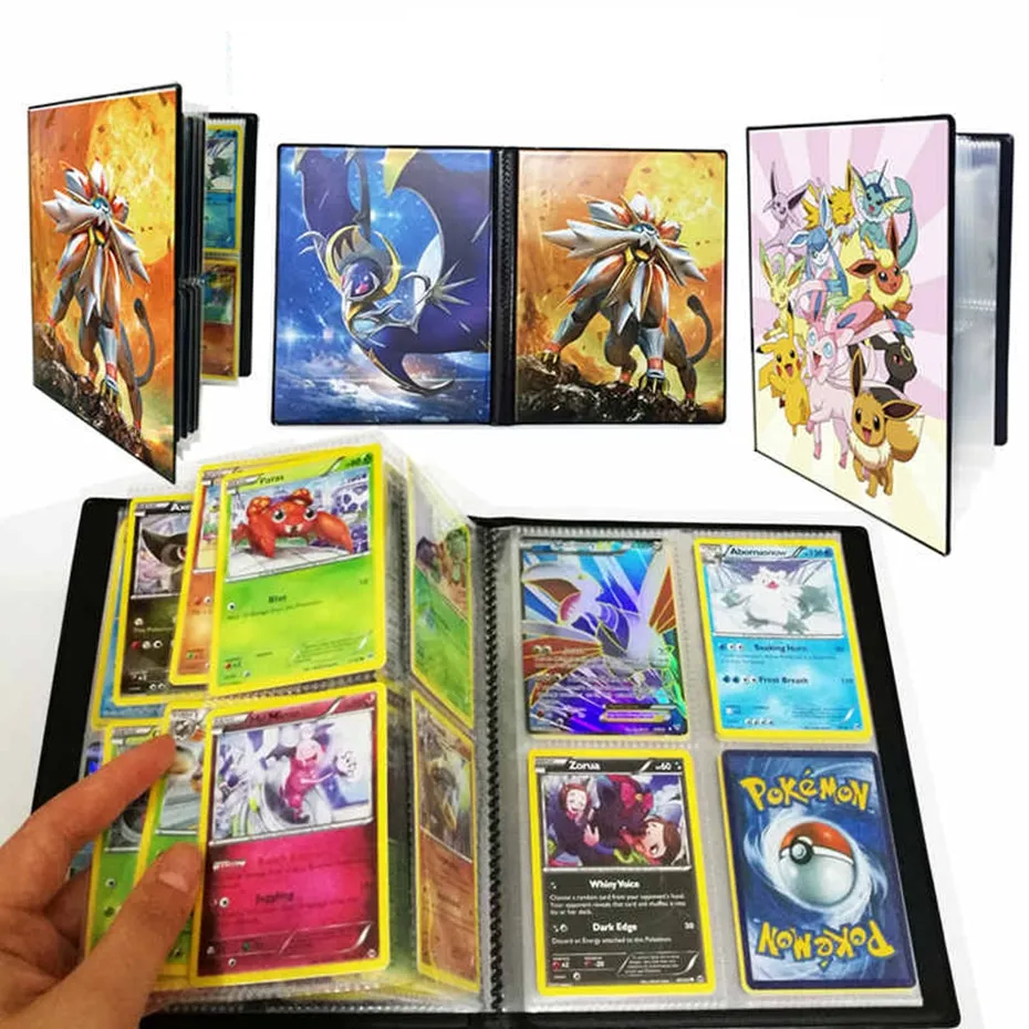 240pcs Pokemon Card Pikachu Album Book TAKARA TOMY Gioco di carte da gioco EX GX V Vmax Collecto Binder Folder Loaded List Holder
