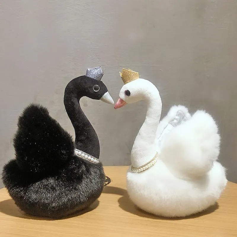 2021 NUOVO 23cm Cute Cartoon  Swan Plush Toy Girl Hrt Doll Regali di complnno per ni