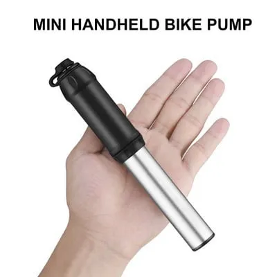 Motocicletta bici elettrica Mountain Bike Pompa ad alta pressione Mini accessori per biciclette portatili pieni di cesti per uso domestico