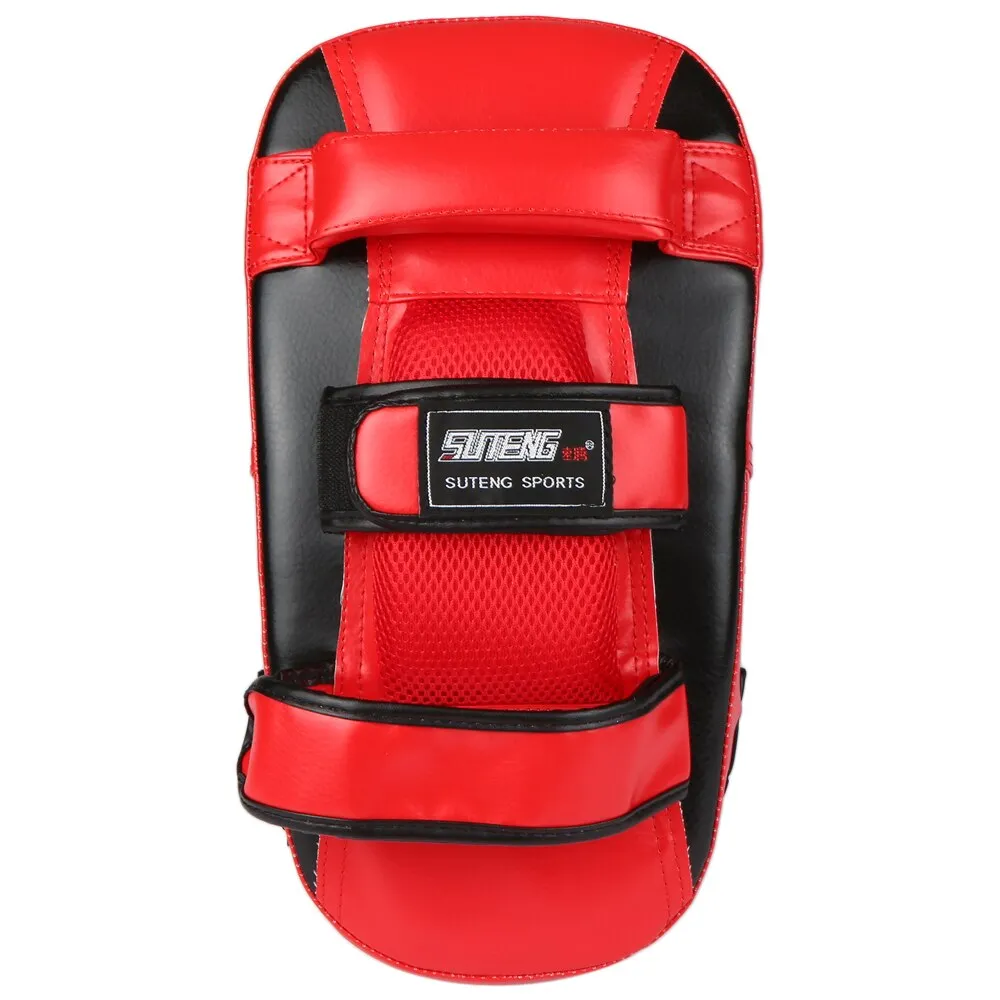 Guantoni da boxe Curved Strike Shield Allenamento da boxe Sport all'aria aperta Attrezzatura per la pratica del pugilato Pad da boxe Arc Pad per uomi