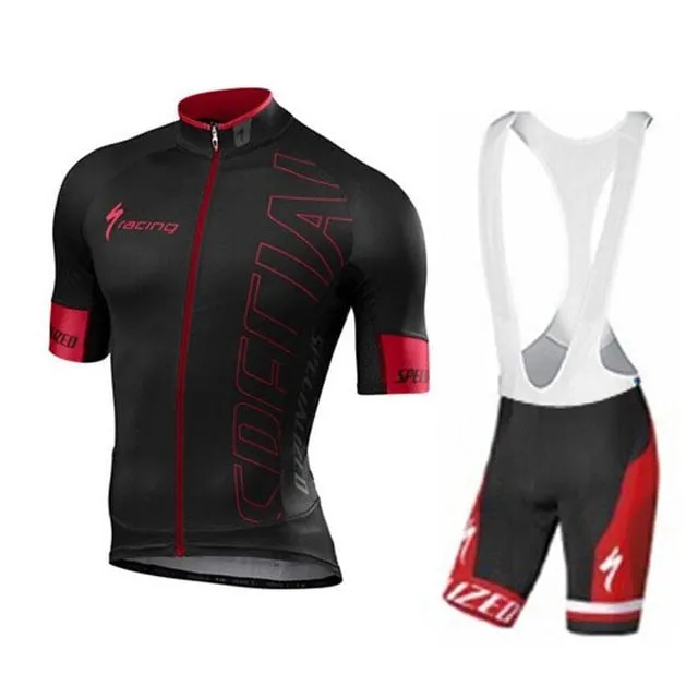 SPECIALIZED Pro Team Men Cycling Jerseys Set Summer Traspirante maniche corte Abbigliamento da ciclismo MTB bici da strada tuta