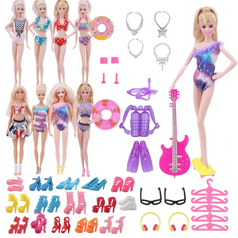 Vestiti per bambole Barbie Gonna vestito Moda Abbigliamento casual Vestiti fatti a mano per ragazze per accessori per bambole Barbie Giocattoli fai d