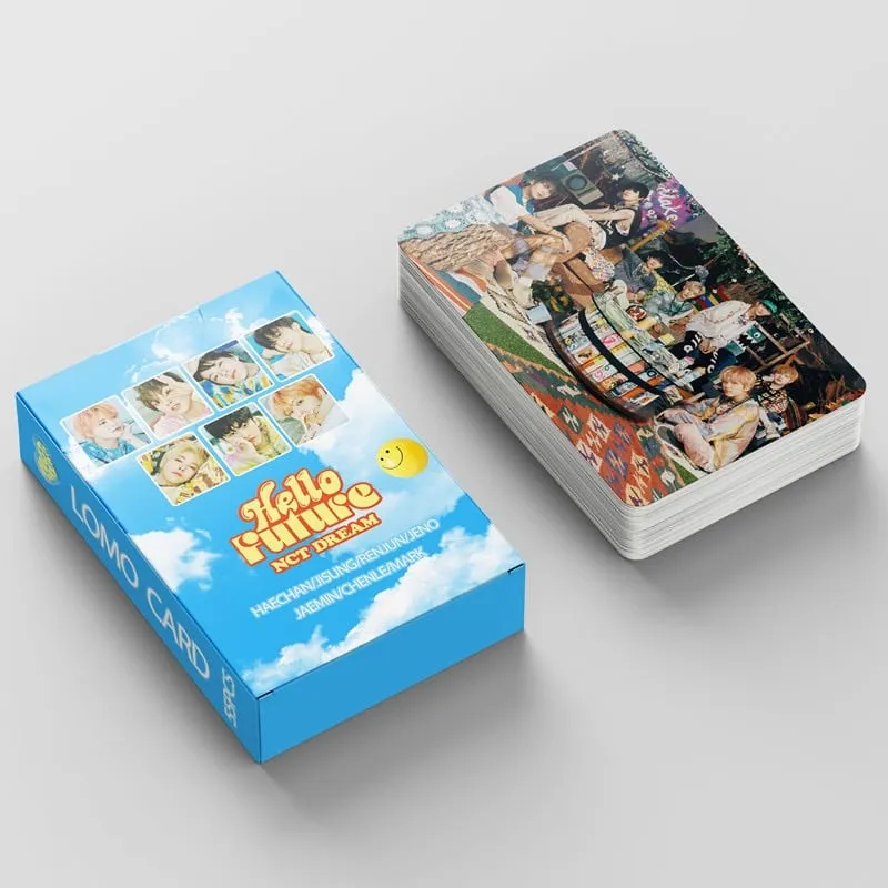 54 PZ KPOP NCT nuovo album PESONANCE Pt.1 circa 54 carte LOMO foto poster collezione di cartoline carta poster piccola carta