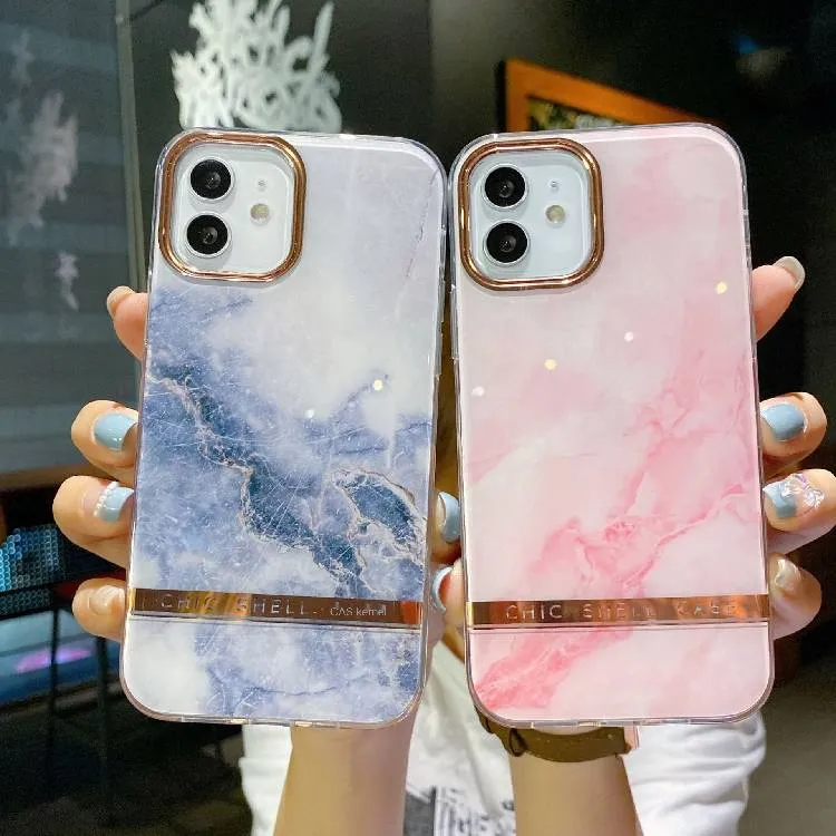 New Marble Applicable iPhone13 Apple 11 / 12Promax / XR Double Sided Film Custodia per cellulare all-inclusive