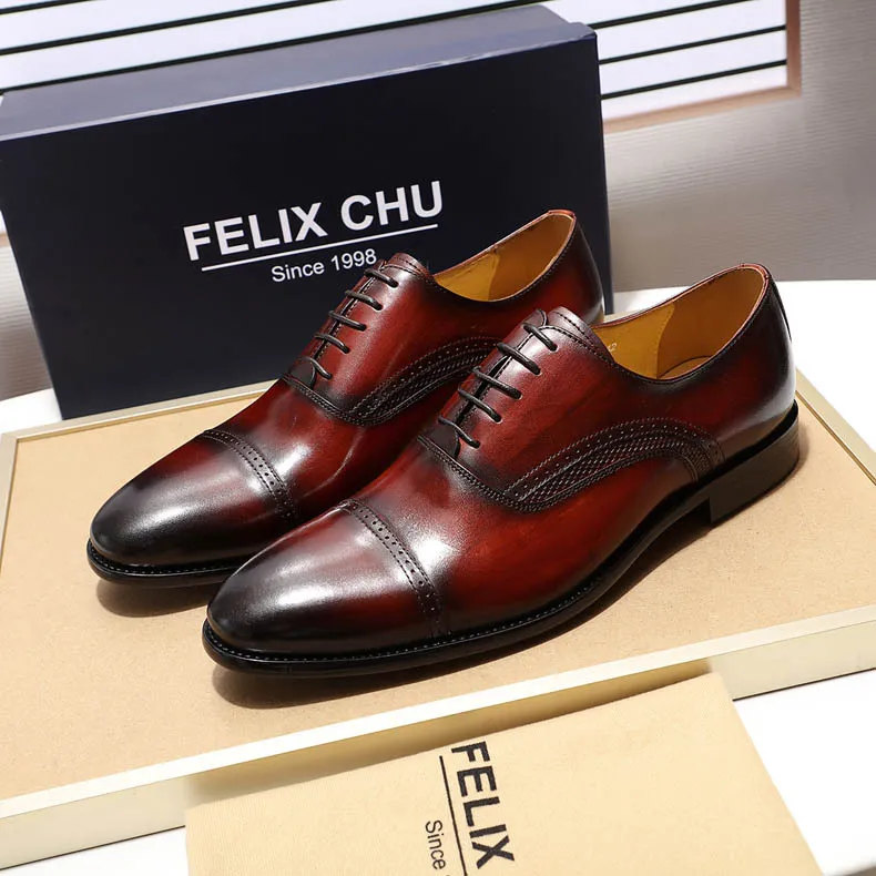 2020 nuove scarpe in pelle giapponesi scarpe da uomo in pelle stile britannico a tre snodi Oxford scarpe da ufficio affari abito formale scarpe da uo