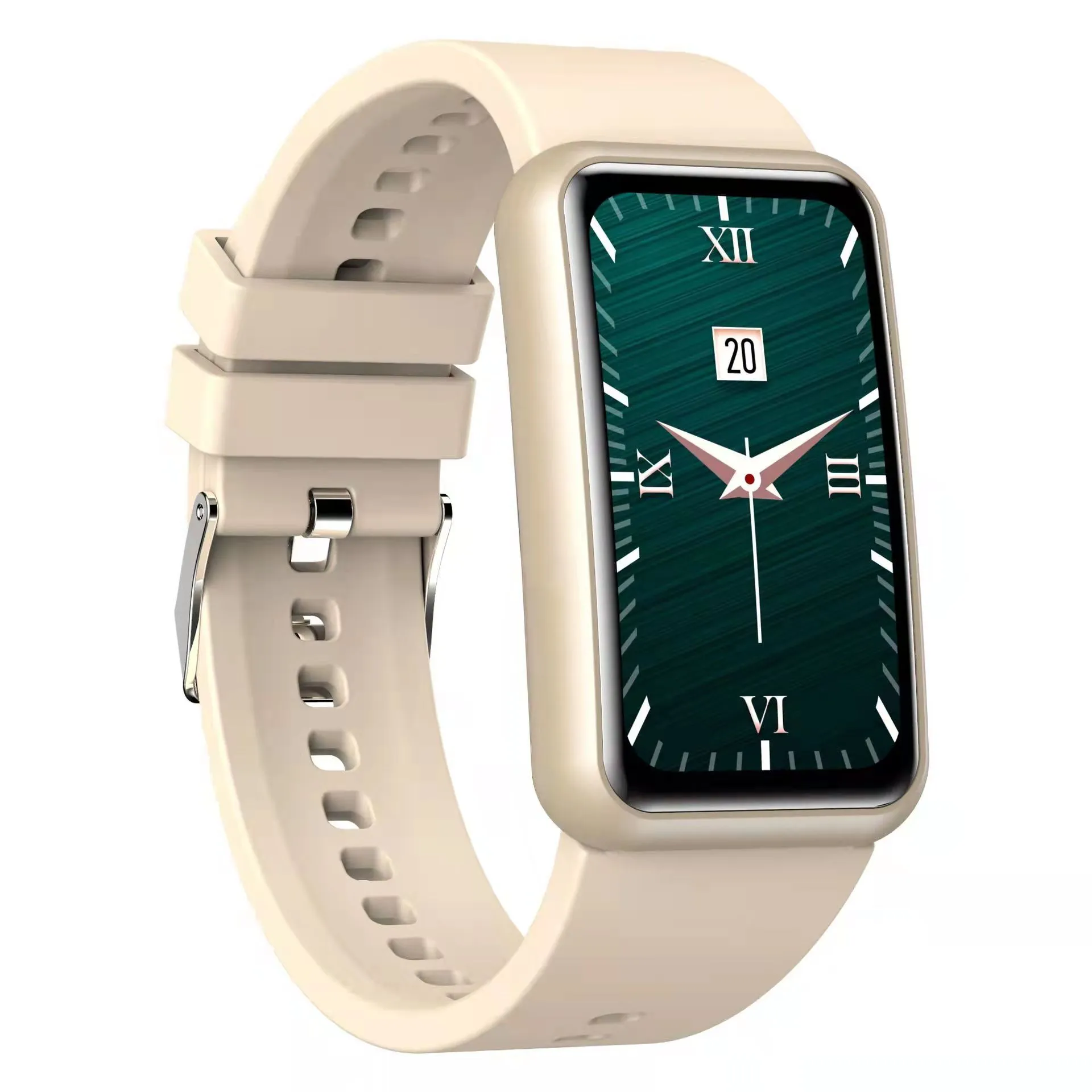 Adatto per orologio intelligente con braccialetto sportivo intelligente bluetooth a schermo intero impermeabile per telefono cellulare