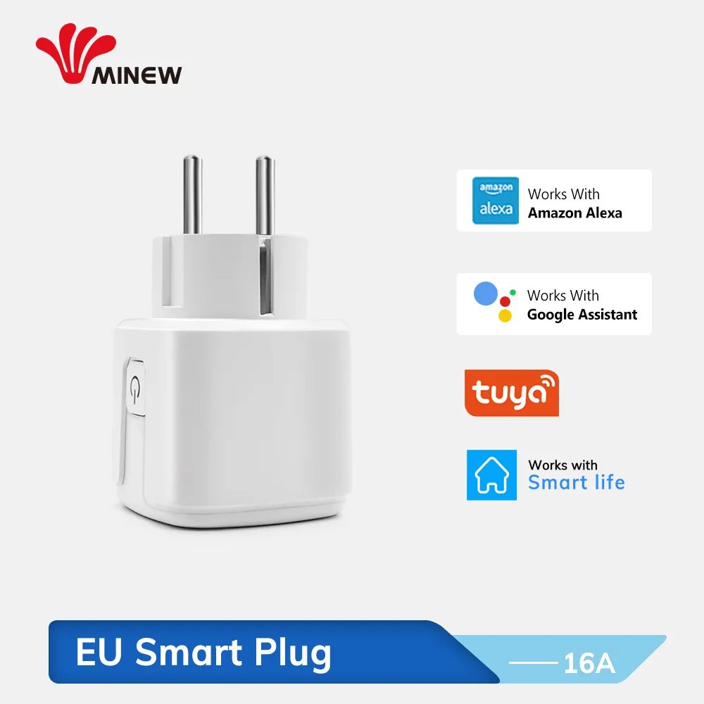 più smart Wifi plug wireless eu adattatore europeo Alexa Power Soet timer con interruttore
