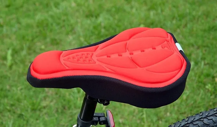 Coprisedile per bicicletta mountain bike 3D coprisella ultraleggero per bici da strada spugna morbido cuscino per sedile accessori per biciclette in