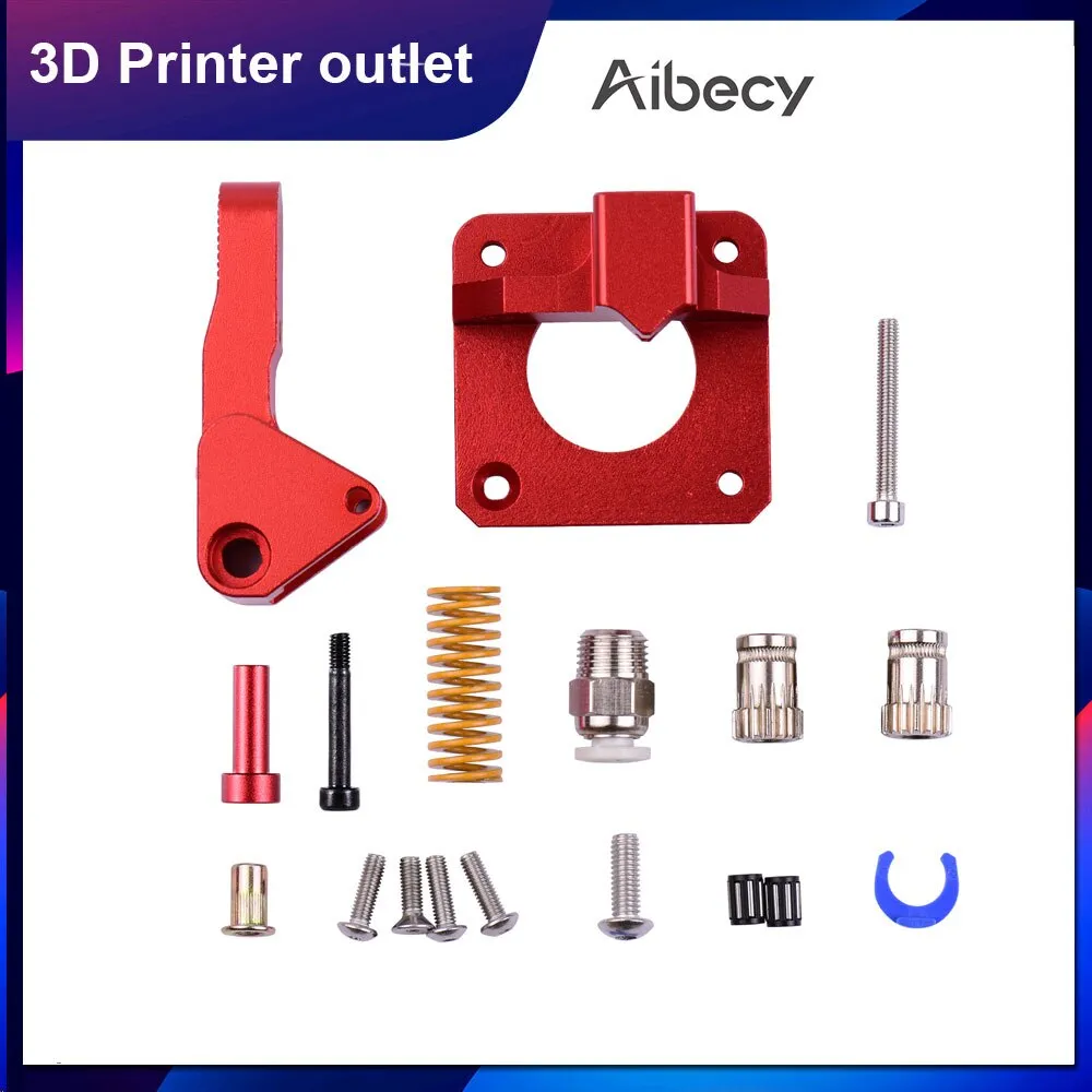 Blocco estrusore in lega di alluminio Aibecy CR10 PRO AllMetal Extruder per stampante 3D Ender-3/3 Pro/CR-10/10S Pro con motore passo-passo 42