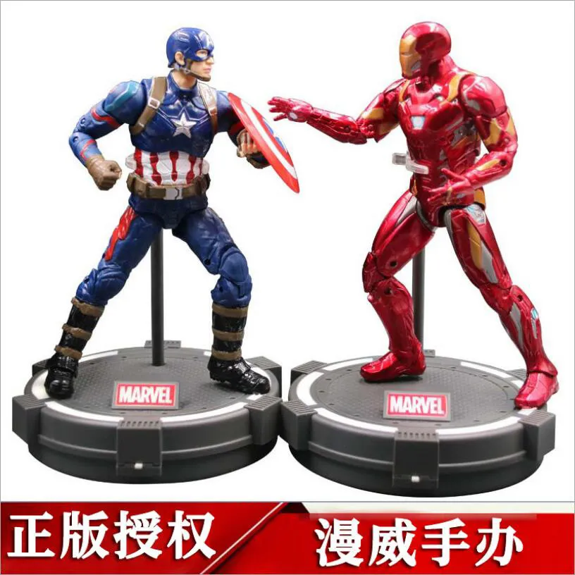 Action figure da 7 pollici versione base fatta a mano Avengers 3 iron man modello fatto a mano altezza circa 25 cm