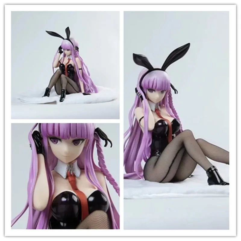 22 cm B-Style Danganronpa Kirigiri Kyouko corpo morbido Bunny girl FREEing Girls Anime PVC Action Figure Collection Model Toys