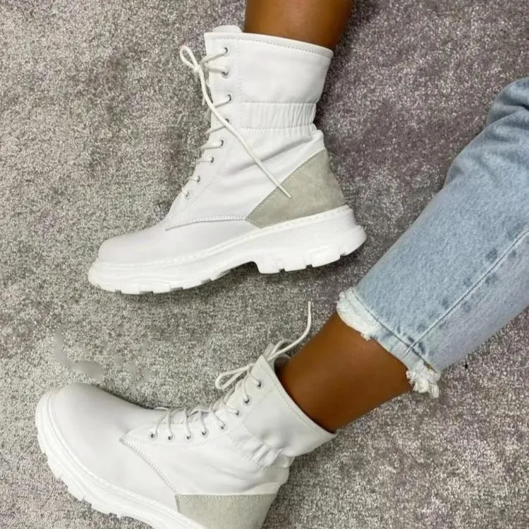 2021 nuovo spessore più velluto plus size inverno moda calore stivaletti one-step scarpe di cotone stivali da neve da donna