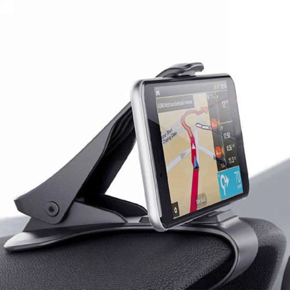 Supporto per telefono da auto per cruscotto Supporto per supporto per telefono cellulare da 360 gradi Grip in auto Supporto per cellulare regolabile