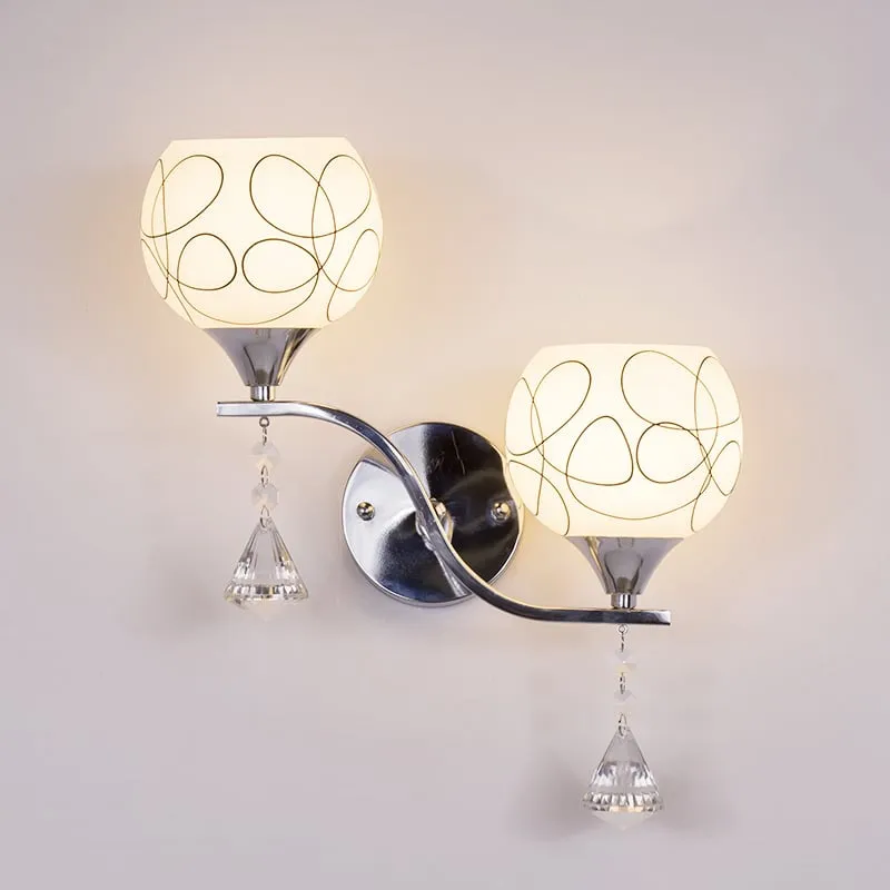 New Style New Nordic lampada da comodino per interni lampada da parete a LED per camera da letto creativa moderna semplice soggiorno corridoio lampad
